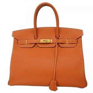 Hermes Hermès Birkin 35 Barenia Faubourg Handbag, Women's, XX Engraved